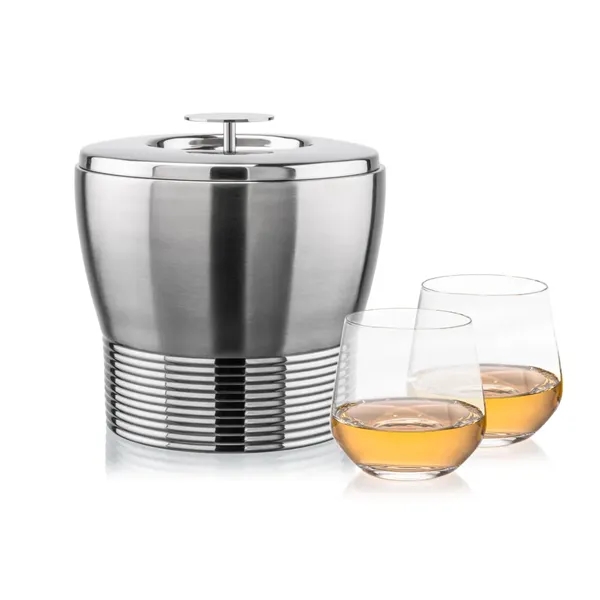 The Genoa Ice Bucket & On-the-Rocks Set is designed for effortless... from ASI 84592 St Regis Group