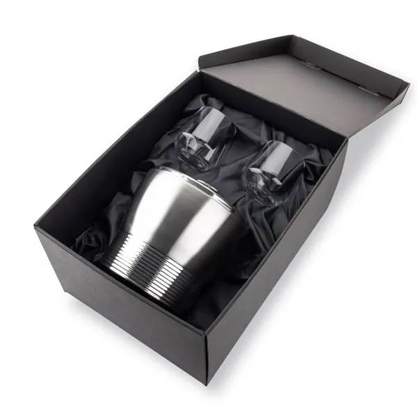 The Genoa Ice Bucket & On-the-Rocks Set is designed for effortless... from ASI 84592 St Regis Group