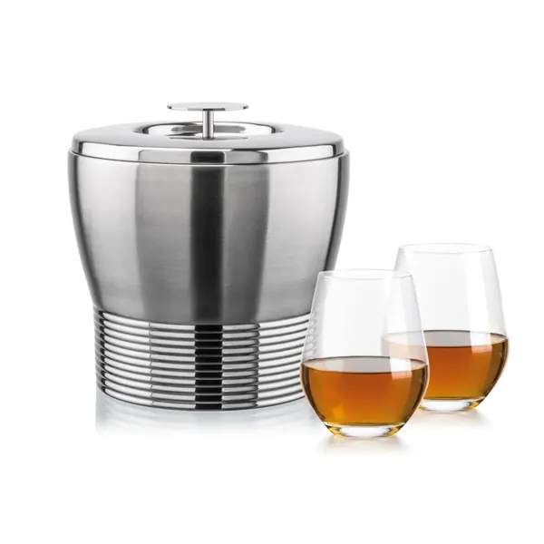The Genoa Ice Bucket & On-the-Rocks Set is designed for effortless... from ASI 84592 St Regis Group