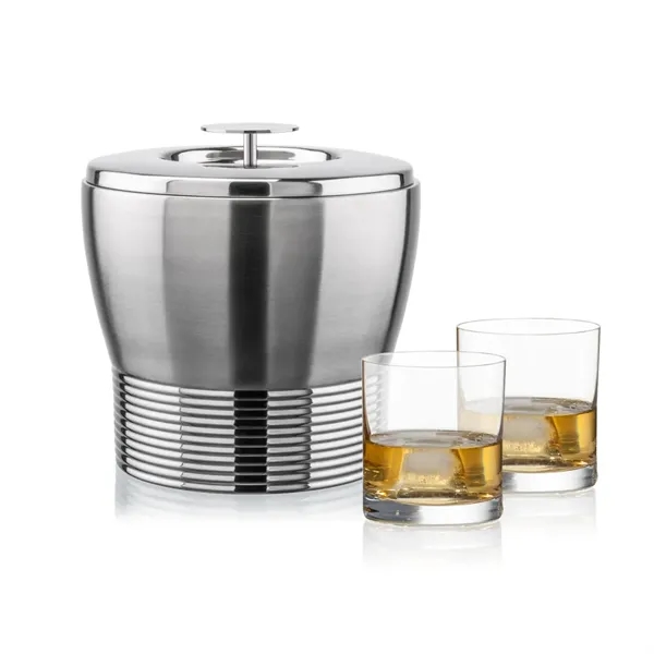 The Genoa Ice Bucket & On-the-Rocks Set is designed for effortless... from ASI 84592 St Regis Group