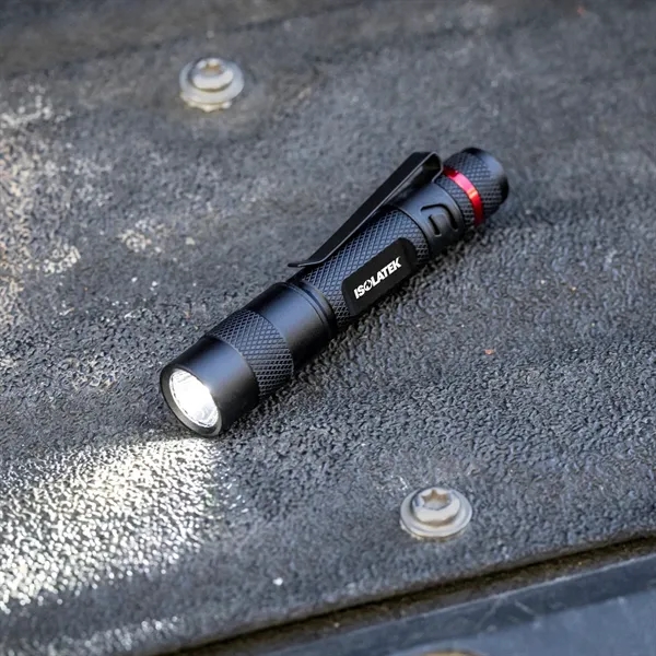 Maxing out at 100 lumens, the two-mode beam from this sleek... from ASI 46170 Compass Industries Inc