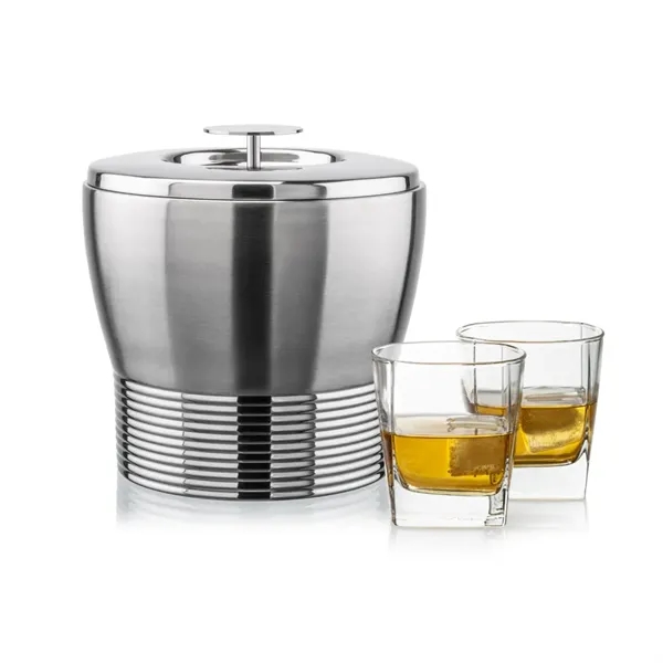 The Genoa Ice Bucket & On-the-Rocks Set is designed for effortless... from ASI 84592 St Regis Group