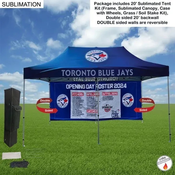 20' Tent Backwall Package... from ASI 53509 FIEL-Fairdeal Import & Export