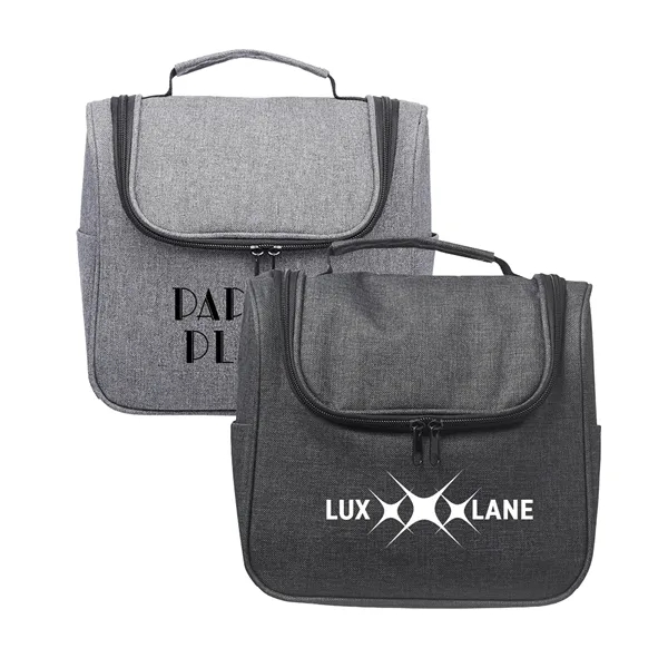 Organize essentials in style with this toiletry bag made from durable... from ASI 62088 IDProductsource