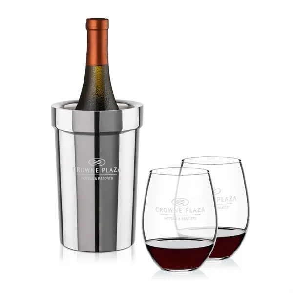 The Milano Wine Cooler & Wine Set combines sleek sophistication with... from ASI 84592 St Regis Group