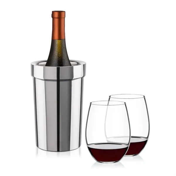 The Milano Wine Cooler & Wine Set combines sleek sophistication with... from ASI 84592 St Regis Group