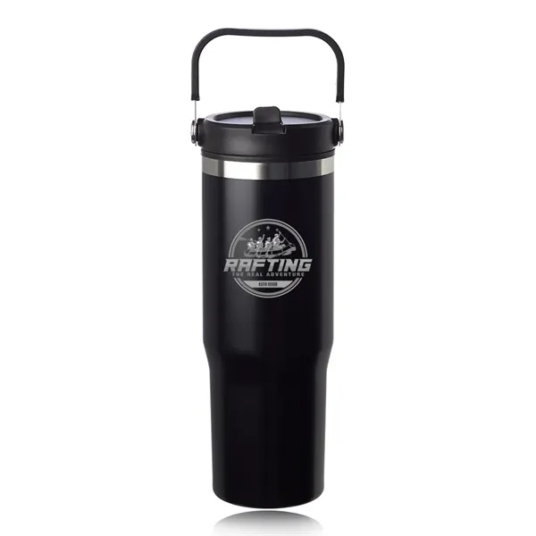 30 oz. Stainless Steel Exterior with Plastic Liner Travel Mugs... from ASI 39552 BEL Promo