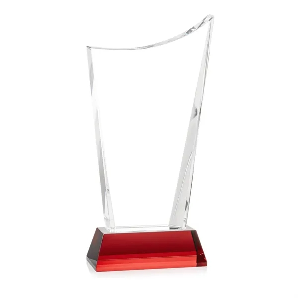 Burnett VividPrint™ Award on Newhaven Base - Red... from ASI 84592 St Regis Group / St Regis