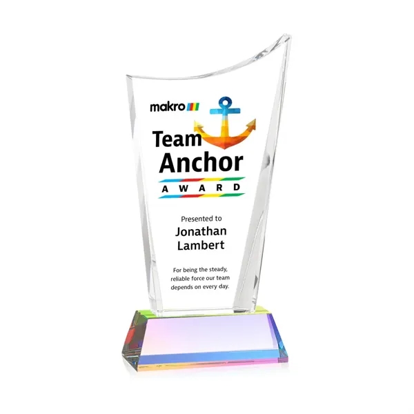 Burnett VividPrint™ Award on Newhaven Base - Prismatic... from ASI 84592 St Regis Group / St Regis