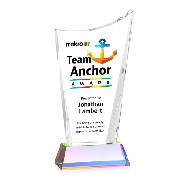 Burnett VividPrint™ Award on Newhaven Base - Prismatic... from ASI 84592 St Regis Group / St Regis