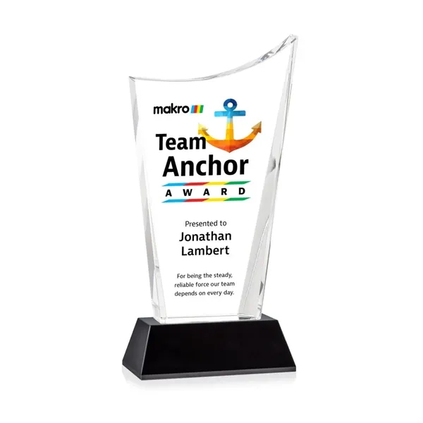 Burnett VividPrint™ Award on Newhaven Base - Black... from ASI 84592 St Regis Group / St Regis