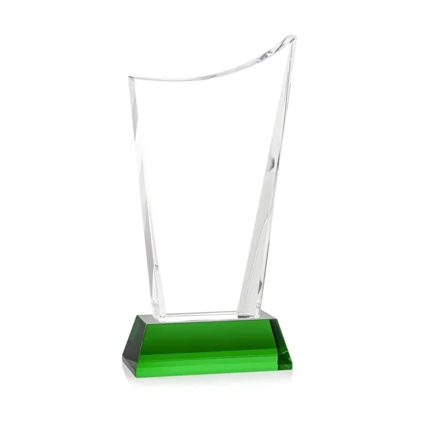 Burnett VividPrint™ Award on Newhaven Base - Green... from ASI 84592 St Regis Group / St Regis