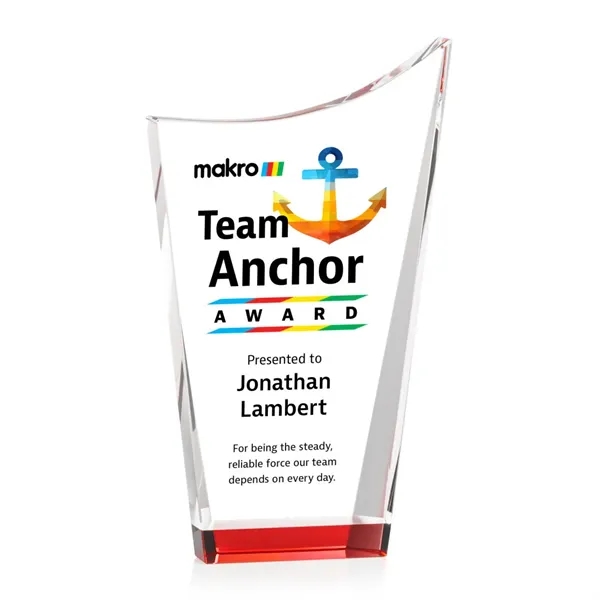 Burnett VividPrint™ Award - Red... from ASI 84592 St Regis Group / St Regis