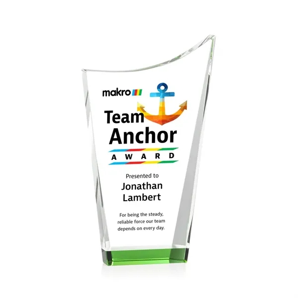 Burnett VividPrint™ Award - Green... from ASI 84592 St Regis Group / St Regis