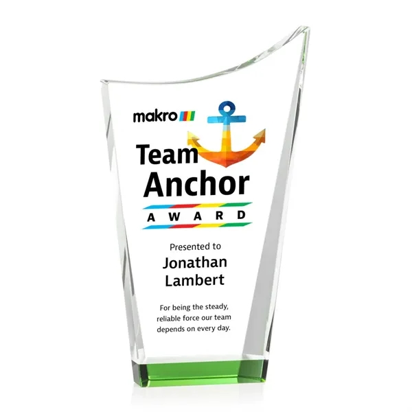 Burnett VividPrint™ Award - Green... from ASI 84592 St Regis Group / St Regis