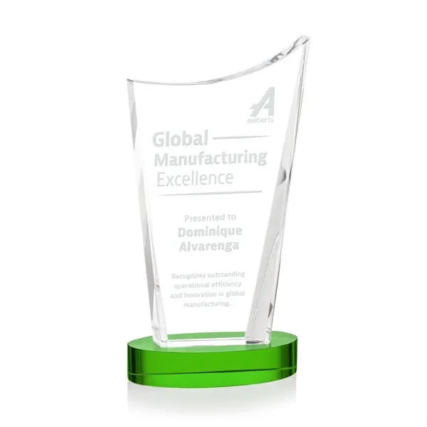 Burnett Award on Alberton Base - Green... from ASI 84592 St Regis Group / St Regis