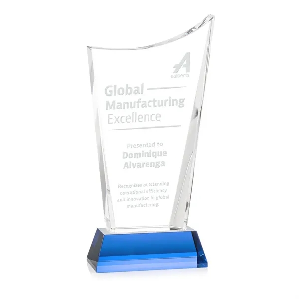 Burnett Award on Newhaven Base - Sky Blue... from ASI 84592 St Regis Group / St Regis