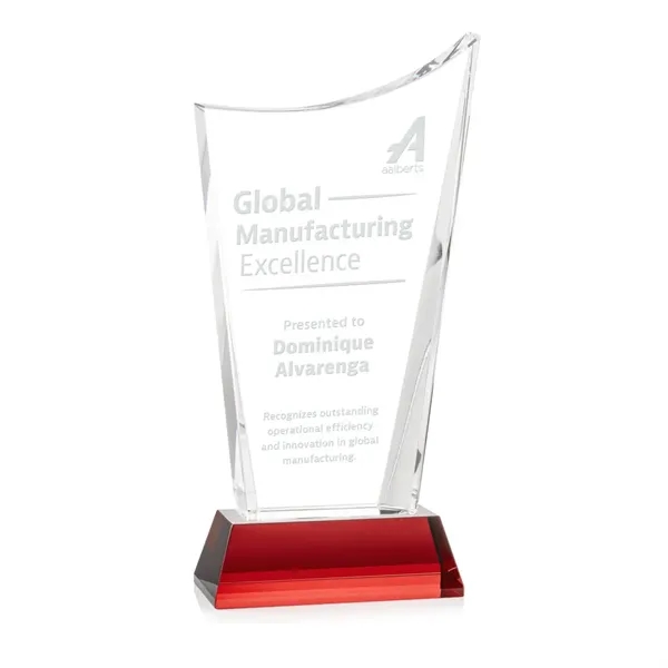 Burnett Award on Newhaven Base - Red... from ASI 84592 St Regis Group / St Regis