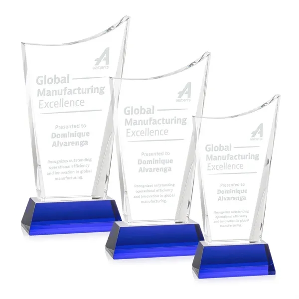 Burnett Award on Newhaven Base - Blue... from ASI 84592 St Regis Group / St Regis