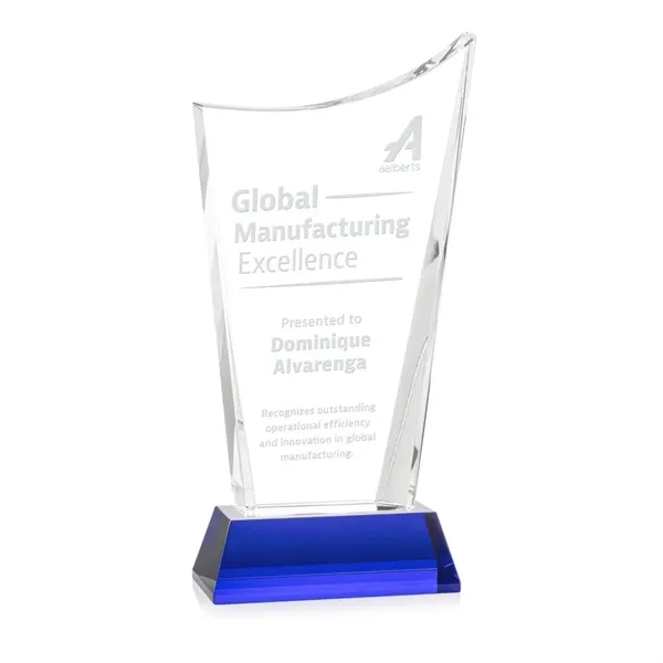 Burnett Award on Newhaven Base - Blue... from ASI 84592 St Regis Group / St Regis