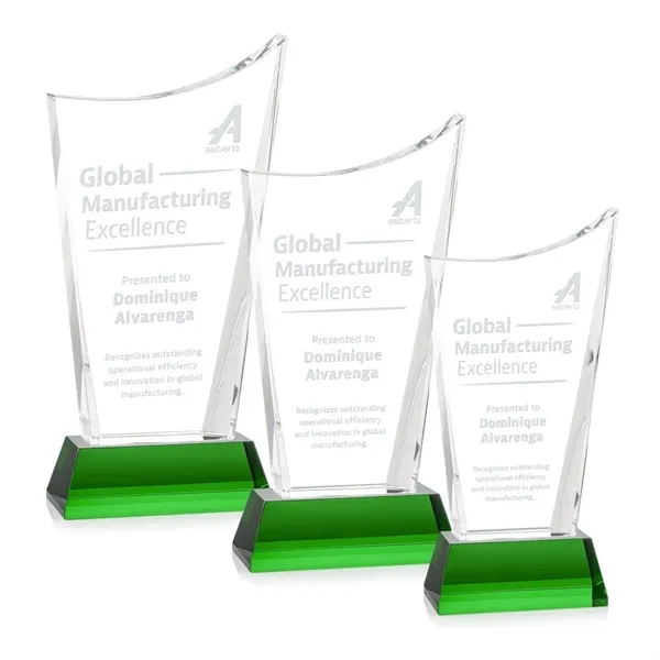 Burnett Award on Newhaven Base - Green... from ASI 84592 St Regis Group / St Regis