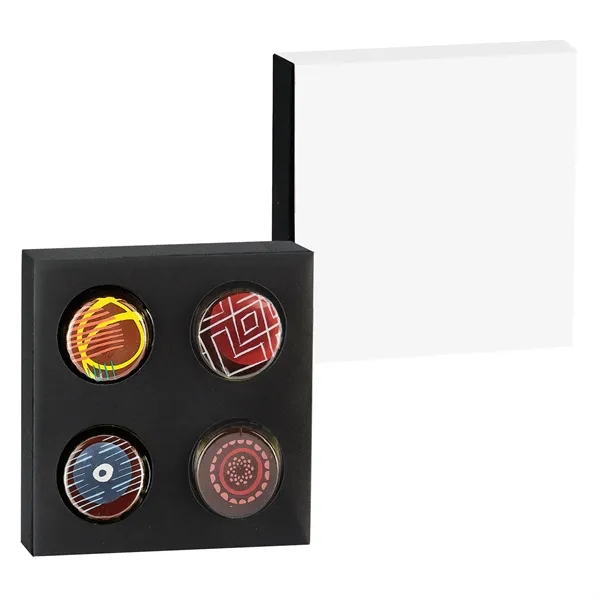 Valentine's Day Box of 4 different truffles... from ASI 71685 Midnite Snax®