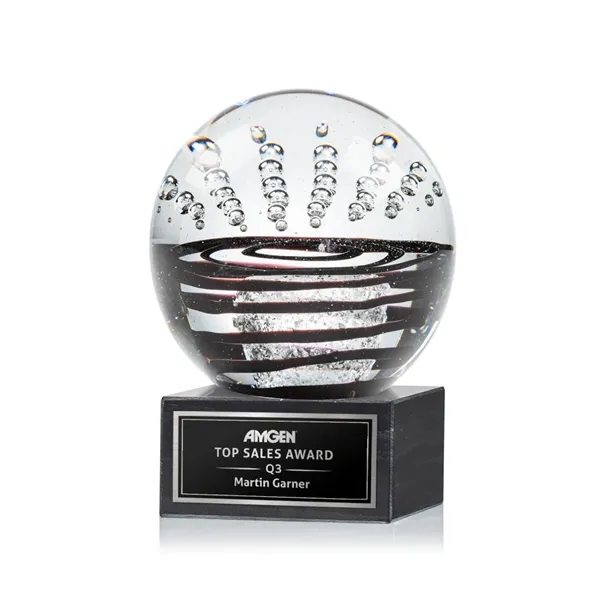 Serenity Award on Square Marble - Black... from ASI 84592 St Regis Group / St Regis