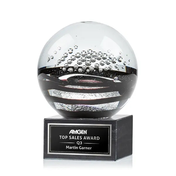 Serenity Award on Square Marble - Black... from ASI 84592 St Regis Group / St Regis