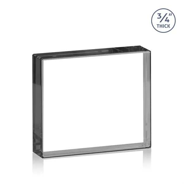 The expertly crafted VividPrint™ Verona is a Starfire crystal rectangle award... from ASI 84592 St Regis Group / St Regis