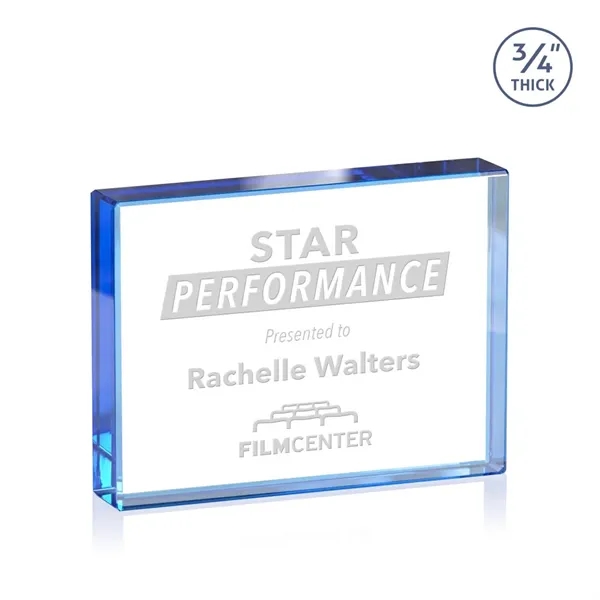 The expertly crafted Verona is a Starfire crystal rectangle award destined... from ASI 84592 St Regis Group / St Regis