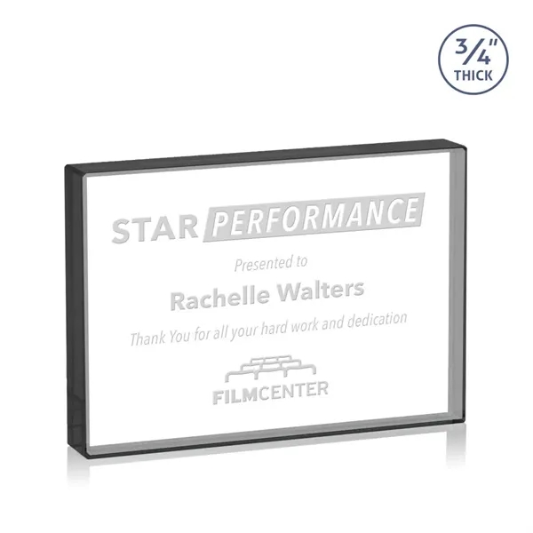 The expertly crafted Verona is a Starfire crystal rectangle award destined... from ASI 84592 St Regis Group / St Regis