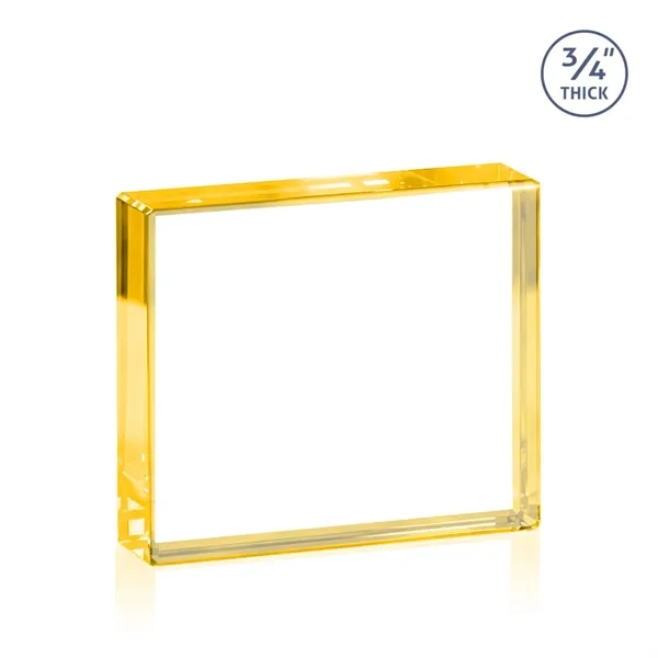 The expertly crafted Verona is a Starfire crystal rectangle award destined... from ASI 84592 St Regis Group / St Regis