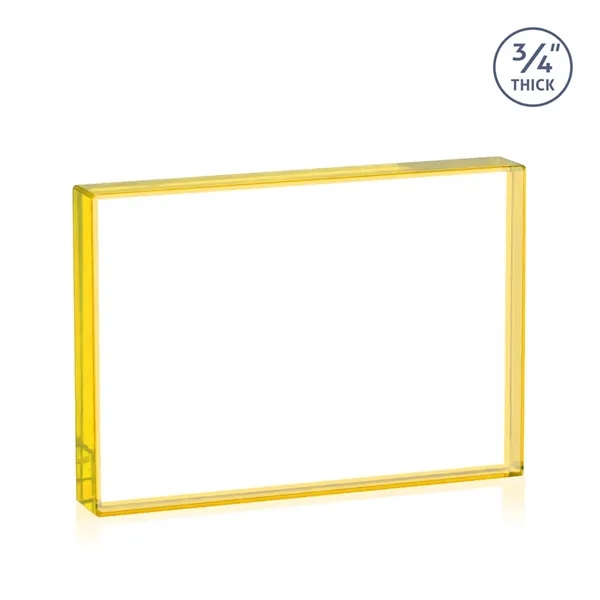 The expertly crafted Verona is a Starfire crystal rectangle award destined... from ASI 84592 St Regis Group / St Regis