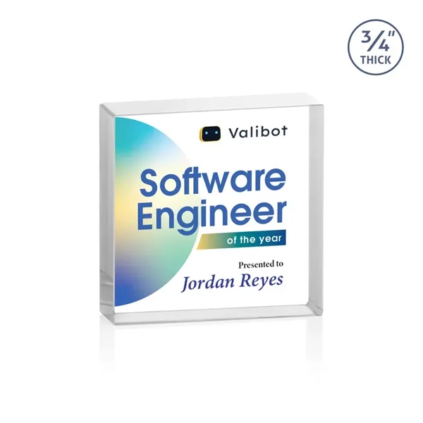 The VividPrint™ Upton Square Award is expertly crafted from premium 3/4"... from ASI 84592 St Regis Group / St Regis