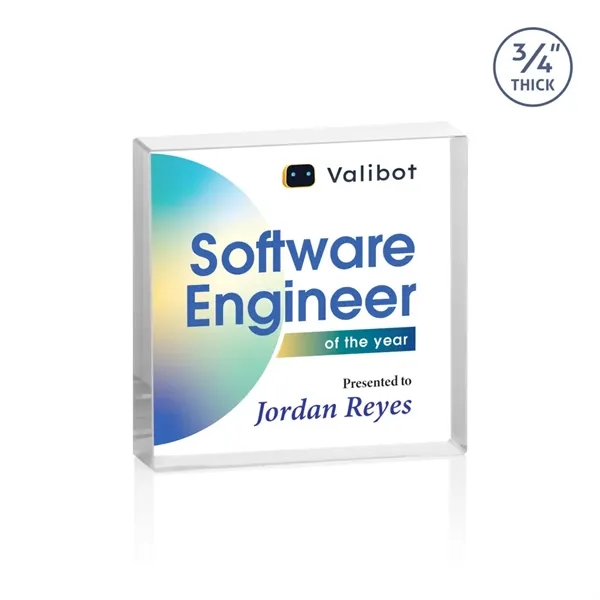 The VividPrint™ Upton Square Award is expertly crafted from premium 3/4"... from ASI 84592 St Regis Group / St Regis