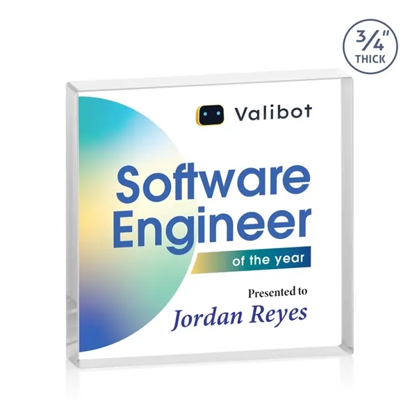 The VividPrint™ Upton Square Award is expertly crafted from premium 3/4"... from ASI 84592 St Regis Group / St Regis