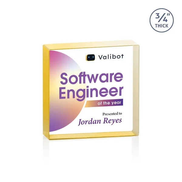 The VividPrint™ Upton Square Award is expertly crafted from premium 3/4"... from ASI 84592 St Regis Group / St Regis