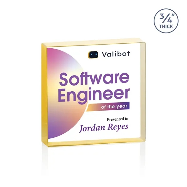 The VividPrint™ Upton Square Award is expertly crafted from premium 3/4"... from ASI 84592 St Regis Group / St Regis