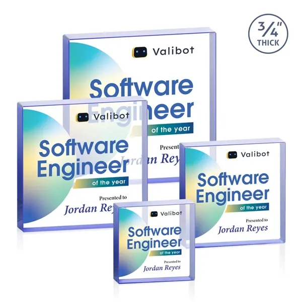 The VividPrint™ Upton Square Award is expertly crafted from premium 3/4"... from ASI 84592 St Regis Group / St Regis