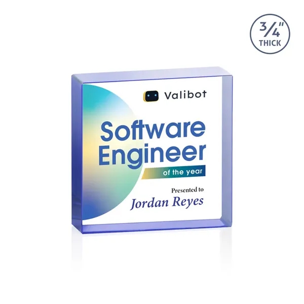 The VividPrint™ Upton Square Award is expertly crafted from premium 3/4"... from ASI 84592 St Regis Group / St Regis