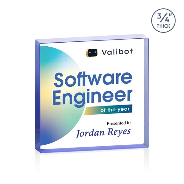 The VividPrint™ Upton Square Award is expertly crafted from premium 3/4"... from ASI 84592 St Regis Group / St Regis