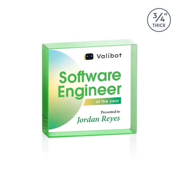 The VividPrint™ Upton Square Award is expertly crafted from premium 3/4"... from ASI 84592 St Regis Group / St Regis
