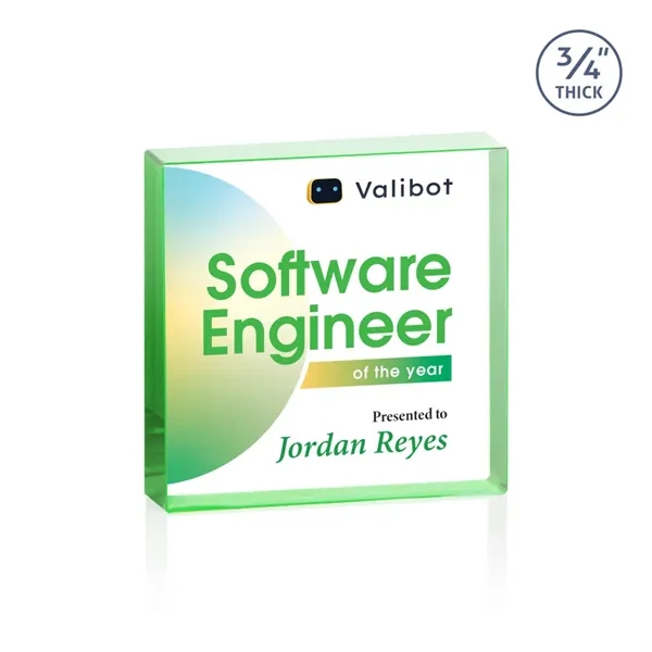 The VividPrint™ Upton Square Award is expertly crafted from premium 3/4"... from ASI 84592 St Regis Group / St Regis