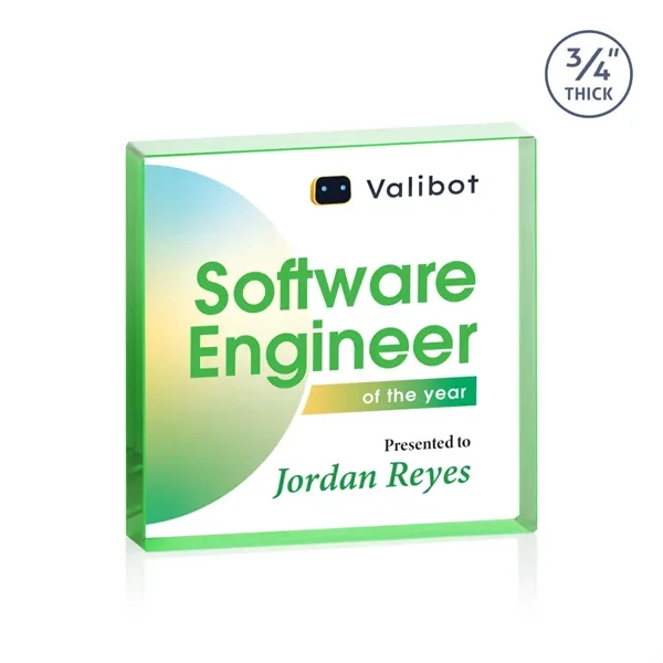 The VividPrint™ Upton Square Award is expertly crafted from premium 3/4"... from ASI 84592 St Regis Group / St Regis