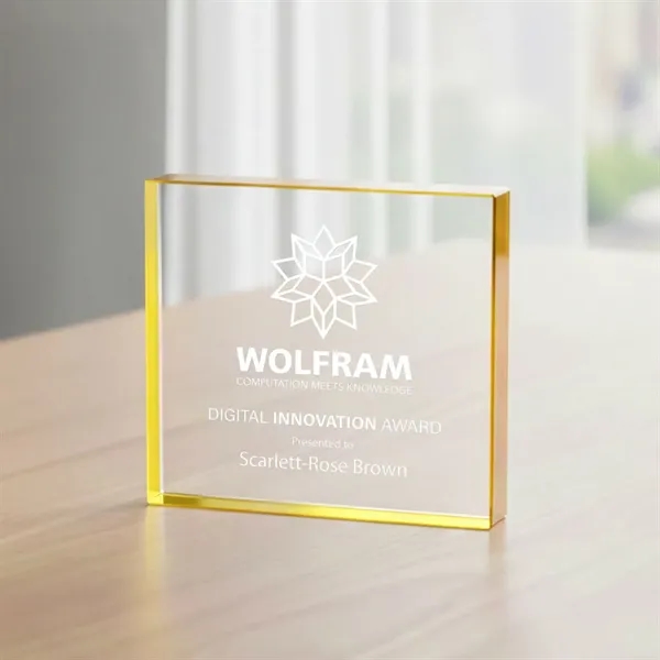 The Upton Square Award is expertly crafted from premium 3/4" thick... from ASI 84592 St Regis Group / St Regis