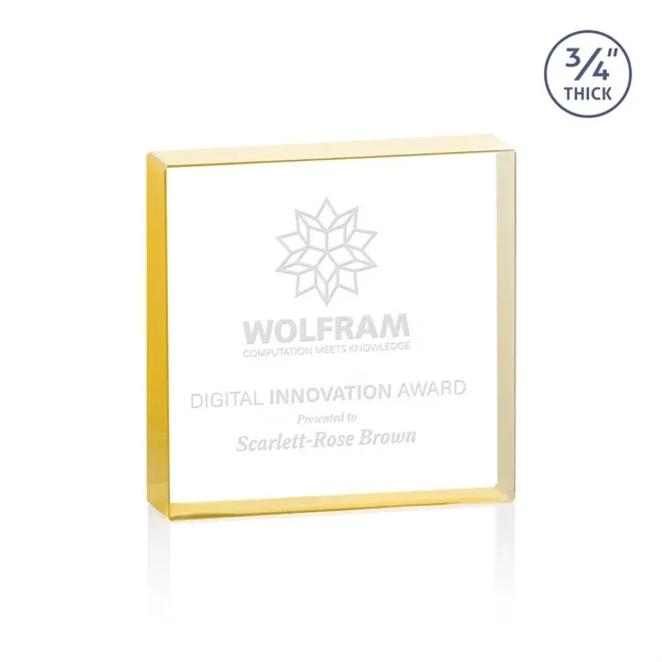 The Upton Square Award is expertly crafted from premium 3/4" thick... from ASI 84592 St Regis Group / St Regis