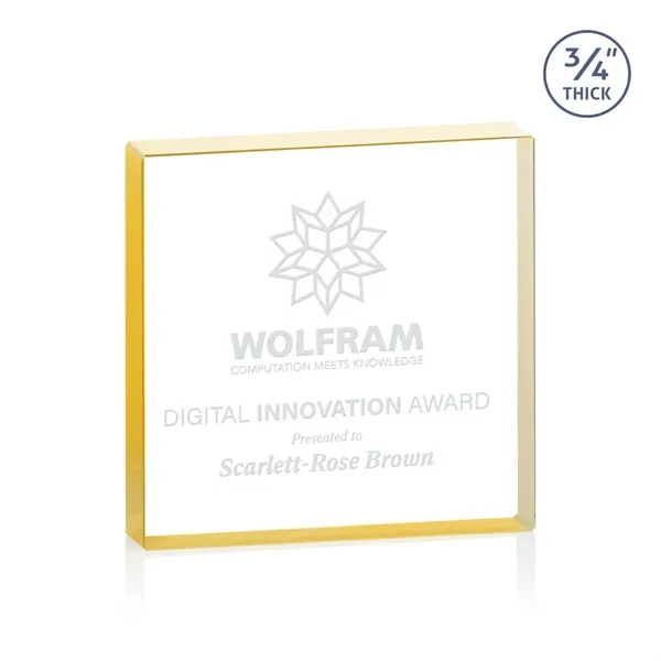 The Upton Square Award is expertly crafted from premium 3/4" thick... from ASI 84592 St Regis Group / St Regis