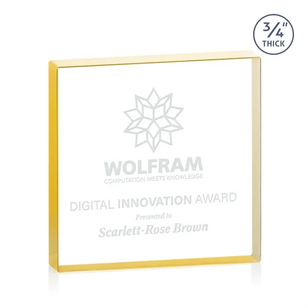 The Upton Square Award is expertly crafted from premium 3/4" thick... from ASI 84592 St Regis Group / St Regis