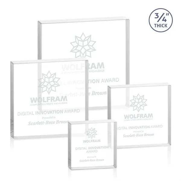 The Upton Square Award is expertly crafted from premium 3/4" thick... from ASI 84592 St Regis Group / St Regis