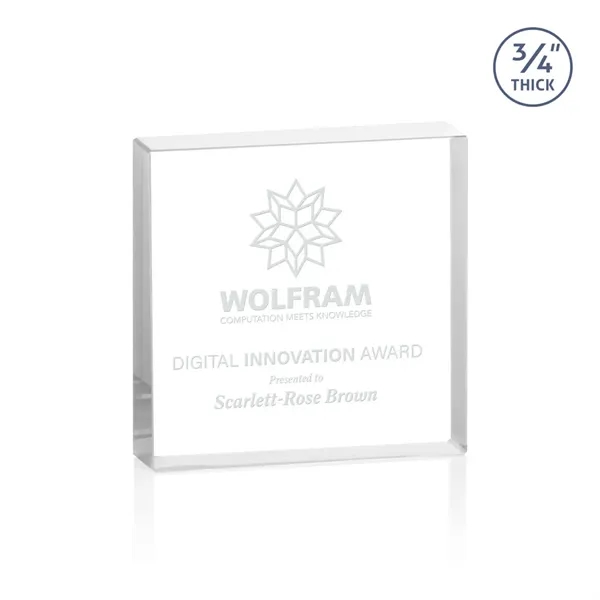 The Upton Square Award is expertly crafted from premium 3/4" thick... from ASI 84592 St Regis Group / St Regis